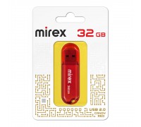 Флешка USB 2.0 Mirex CANDY RED 32GB (ecopack)