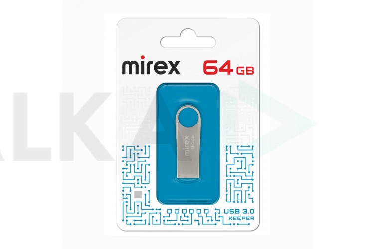 Флешка USB 3.0 Mirex KEEPER 64GB (ecopack)