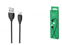 Кабель USB - Lightning BOROFONE BX19, 2,4A (черный) 1м