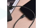 Кабель USB - Lightning BOROFONE BX19, 2,4A (черный) 1м