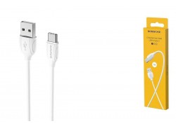 Кабель USB - USB Type-C BOROFONE BX19, 2A (белый) 1м