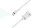 Кабель USB - Lightning BOROFONE BX22, 2,4A (белый) 1м