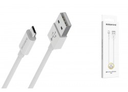 Кабель USB - MicroUSB BOROFONE BX22 2A (белый) 1м