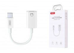 Аудиокабель Type-c на Lightning XO NB-R268B  Imitation Original Adapter Cable White