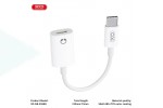 Аудиокабель Type-c на Lightning XO NB-R268B  Imitation Original Adapter Cable White
