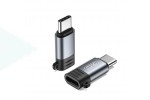 Переходник OTG XO NB263B Apple Female to Type-c Male 5V 2.4A Tranish