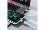 Переходник OTG XO NB263B Apple Female to Type-c Male 5V 2.4A Tranish