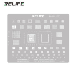Трафарет BGA RELIFE RL-044 IPZ3 IP7/ 7 Plus - A10 CPU 0.12MM