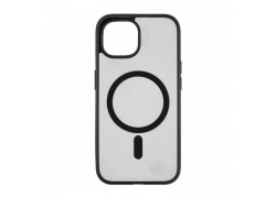 Чехол для iPhone 15 Pro Max (6,7) Clear Case пластиковый MagSafe (тонированный) в упаковке