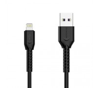 Кабель USB - Lightning SENDEM T8 (черный) 6A 1м