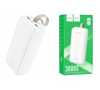 Универсальный дополнительный аккумулятор Power Bank HOCO J111B Smart (30000 mAh) (белый)