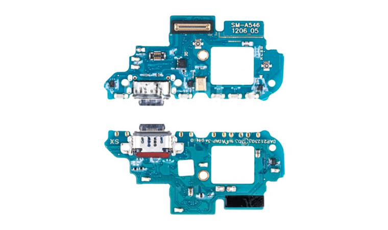 Шлейф для Samsung A546E Galaxy A54 5G с разъемом зарядки (плата)