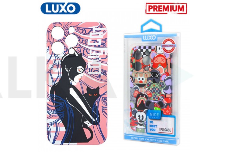 Чехол для телефона LUXO iPhone 15 PLUS ( Рисунок Z4 KAWS )