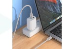 Кабель USB Type-C - USB Type-C BOROFONE BX109, PD60W (серый) 1м