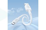 Кабель USB - MicroUSB BOROFONE BX111 2,4A (белый) 1м