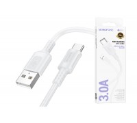 Кабель USB - USB Type-C BOROFONE BX111, (белый) 1м