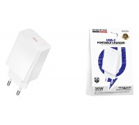 Сетевое зарядное устройство USB-C BOROFONE BAS75A Source PD30W зарядное устройство (EU) белые