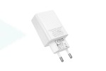 Сетевое зарядное устройство USB-C BOROFONE BAS73A Source PD20W  (EU) белые