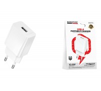 Сетевое зарядное устройство USB BOROFONE BAS71A Source  (EU) белые