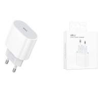 Сетевое зарядное устройство USB-C BOROFONE BA100A Original single port PD20W (белый)