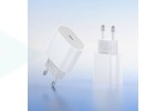 Сетевое зарядное устройство USB-C BOROFONE BA100A Original single port PD20W (белый)