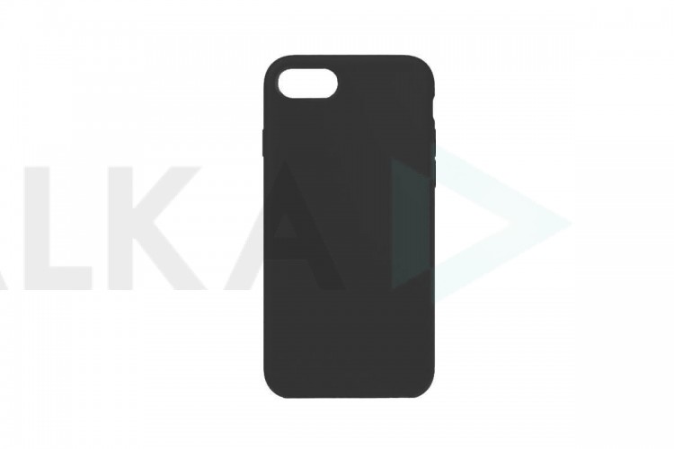 Чехол для iPhone 6/6S плотный матовый (черный)