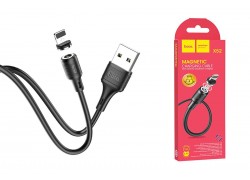 Кабель USB - Lightning HOCO X52, 2,4A (черный) 1м (магнитный)