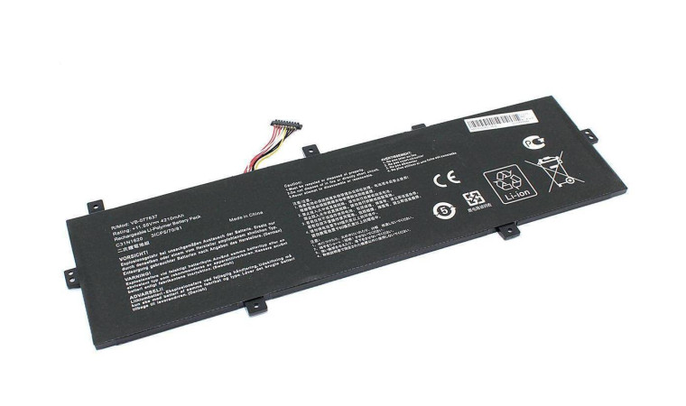 Аккумуляторная батарея C31N1620 для ноутбука Asus UX430 11.55V 3400mAh Аккумуляторная батарея C31N1620 для ноутбука Asus UX430 11.55V 3400mAh