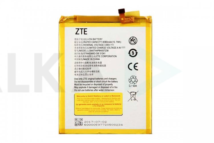 Аккумулятор LI3940T44P8H937238 для телефона ZTE Blade Z Max