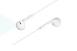 Наушники вакуумные проводные BOROFONE BM27 Amazing sound штекер Type-C (белый)