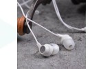 Наушники вакуумные проводные BOROFONE BM28 Tender sound universal earphones (белый)