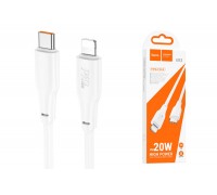 Кабель USB Type-C - Lightning HOCO X93 PD20W (белый) 1м