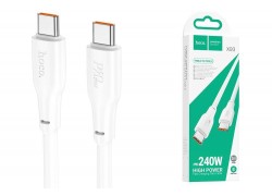 Кабель USB Type-C - USB Type-C HOCO X93 PD240W (белый) 2м
