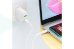 Кабель USB Type-C - USB Type-C HOCO X93 PD240W (белый) 2м