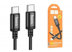Кабель USB Type-C - USB Type-C HOCO X91 PD60W (черный) 3м