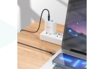 Кабель USB Type-C - USB Type-C HOCO X91 PD60W (черный) 3м