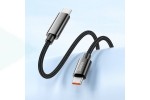 Кабель USB Type-C - USB Type-C HOCO U125 100W (черный) 1м