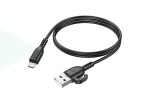 Кабель USB - MicroUSB BOROFONE BX91 2,4A (черный) 1м