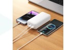 Универсальный дополнительный аккумулятор Power Bank BOROFONE BJ80B Clever 22.5W+PD20W (30000mAh) (белый)