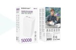 Универсальный дополнительный аккумулятор Power Bank BOROFONE BJ80C Clever 22.5W+PD20W (50000mAh) (белый)