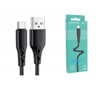 Кабель USB - USB Type-C BOROFONE BX48 (черный) 1м