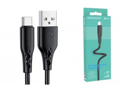 Кабель USB - USB Type-C BOROFONE BX48 (черный) 1м