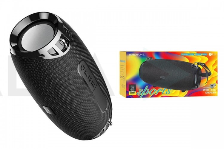 Портативная беспроводная колонка BOROFONE BR12 Amplio sports wireless speaker (черный)