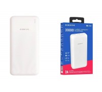 Универсальный дополнительный аккумулятор Power Bank BOROFONE BJ16A (20000 mAh) (белый)