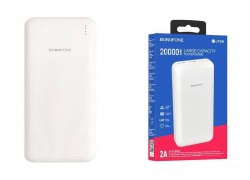 Универсальный дополнительный аккумулятор Power Bank BOROFONE BJ16A (20000 mAh) (белый)