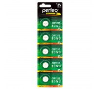 Батарейка литиевая Perfeo CR1216 BL5 цена за блистер 5 шт