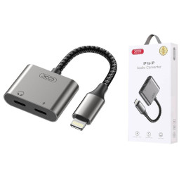 Адаптер Lightning на 2Lighting XO NB-R258A (no need bluetooth) Tranish