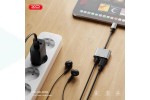 Адаптер XO Lightning на Lightning + 3.5mm NB-R258B (no need bluetooth) Tranish
