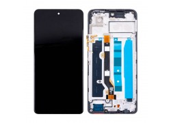 Дисплей для Tecno Spark 20 Pro (KJ6) в сборе с тачскрином + рамка (черный) org
