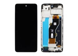 Дисплей для Tecno Spark 20 (KJ5) в сборе с тачскрином + рамка (черный) org